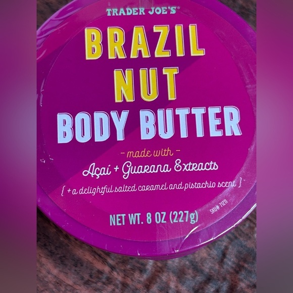 Trader Joe's Brazil Nut Body Butter - 8oz. NEW - Picture 3 of 3